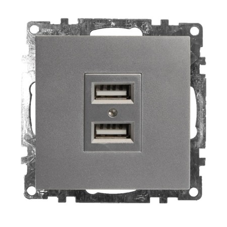 Static converter: charger: USB-rosette (mechanism), GLS10-7115-03, Ser 1022737
