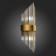Wall lamp ST LUCE. SL1158.301.02. Nitido. 2x60 watts, E14, 20x54 cm, brass color