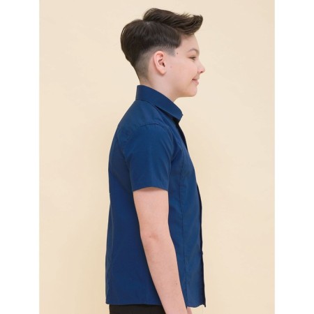 Surchashka upper for boys, height 134 cm, blue color-1