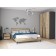 Cleat cabinet with 2 Denver drawers, 500x360x500, graphite/oak grunge