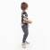 Pants for a boy, gray color, height 140 cm