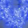 LED figure "Snowflake", 55 cm, Duralight, 144 LED, 220 V, flicker, glow of blue/white