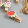 Decor for creativity wood "clothespin. Flower" set 10 pcs 4x2.3x1.2 cm