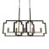 Chandelier 2739/5 E14 40W black and gold 29.5x7.8x25-97 cm Bayerlux