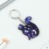 Key keychain wooden "Aries", cat, 4.5 x 6 cm