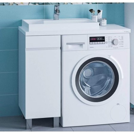 Santa Santa "Jupiter" 900128, above the washing machine, 900x500 mm, left, without brackets-2