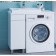 Santa Santa "Jupiter" 900128, above the washing machine, 900x500 mm, left, without brackets