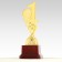 The 1st Place Cup, award figure, gold, plastic stand, 16.8 × 6.2 × 6.4 cm.