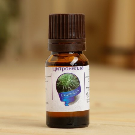 Essential oil "Citronella", a bottle-boiler, annotation, repellent 10 ml-1