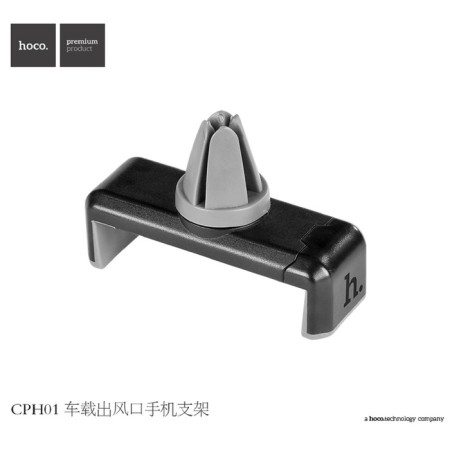 Holder for a smartphone in Hoco CPH01, rotary, 4.5-6 ", grip 55-85 mm, black and gray-2