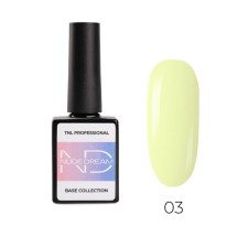 Цветная база TNL Nude dream base, №03 банановый сироп, 10 мл