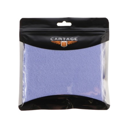 Cartage napkin for polishing a car, 26 × 30 cm, viscose, blue-1
