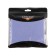 Cartage napkin for polishing a car, 26 × 30 cm, viscose, blue
