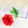 Artificial flowers "red rose" 40 cm