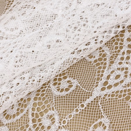 Lace cilia, 190 mm × 3 ± 0.5 m, white color-1