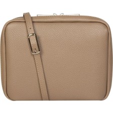 Bag Cross-Bodi with Mumi zipper, beige color