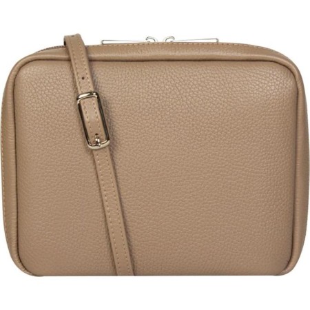 Bag Cross-Bodi with Mumi zipper, beige color