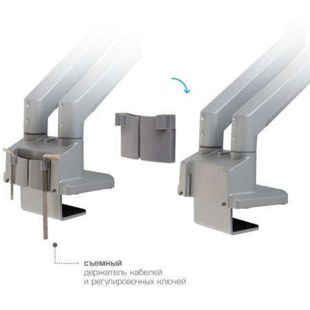 ARM Media LCD-T36 Silver 15 "-34" Max.9kg Table turn and 102950-4