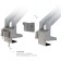 ARM Media LCD-T36 Silver 15 "-34" Max.9kg Table turn and 102950