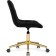 CHETERNIA CHASTER (California 999) Metal/velor, Gold/Black 50x60x80 cm