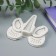 Mold Silicon "Sleeping Unicorn" 5 items 6.5x6.2x1.1 cm