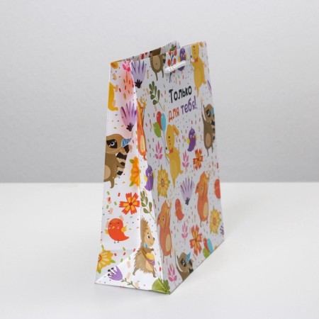 Gift package laminated, packaging, “only for you”, MS 18 x 23 x 8 cm-2