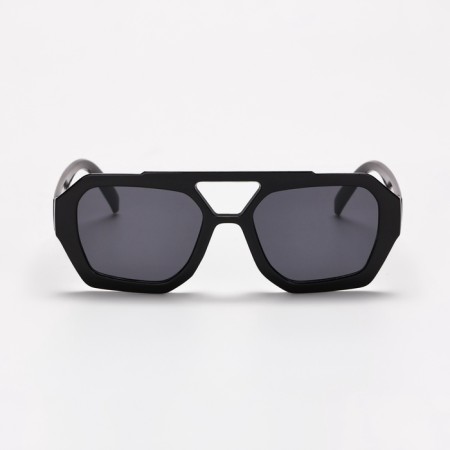 Sunscreen glasses, UV 400, Linza 4.1 x 5.2 cm, width 14.4 cm, pipe 13.8 cm, black frame-3