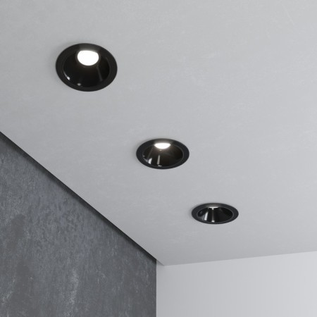 Introduced LED LED Elektrostandard, Osti, 85x85x78 mm, 8W, LED, 650LM, 4200K, black color black-1