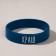 Silicone Bracelet "Krash" Children's, Blue color, 16 cm