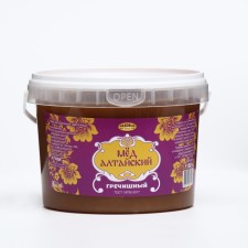 Honey Altai buckwheat natural, 1100 g