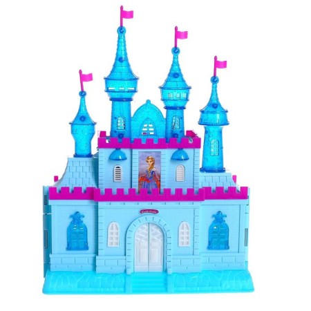 Castle for dolls "Magic" with accessories, sound, light, mix-3