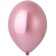 Latex ball 14 ", chrome Glossy, pink, set of 50 pcs.