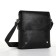 Male bag, black color