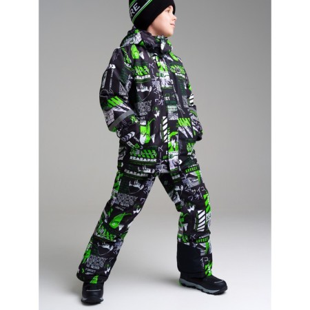 Winter kit for the boy PlayTode: jacket and trousers, height 146 cm-2