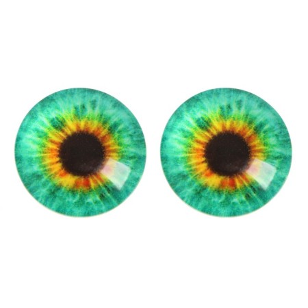 Eyes, set 14 pcs., Size: 1.8 cm