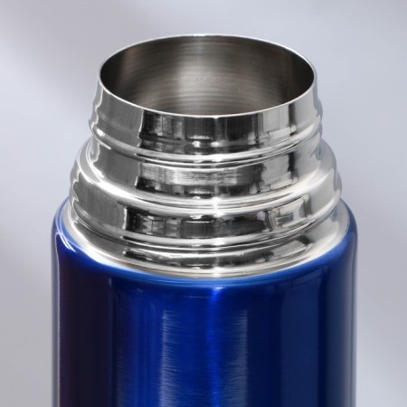Thermos Mode Forrest, embossed, 500 ml, blue, retains heat 10-12 hours-3