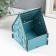 Domik box "Dragon" azure 12x10x14 cm (set of 7 parts)