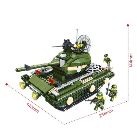 Military designer "Tank - Destroyer", 563 parts-1