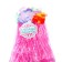 Hawaiian skirt, pink color