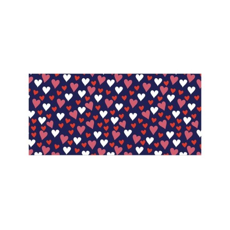 Basket for toys "Snowfall from hearts, size 40x60 cm-1