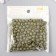 Beads for creativity wood "moss" d-0.8 cm, set of 20 g