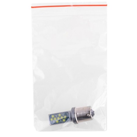 LED LED SkyWay S25 (P21W), 12 V, 18 COB diodes, BA15S, 1-CONT, White-1