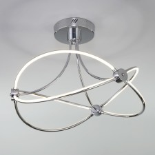 Умный потолочный светильник Petto, SMD, светодиодная лента, 55x55x39 см