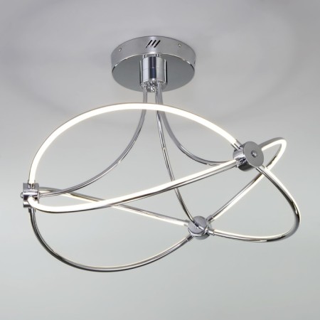 Smart ceiling lamp Petto, SMD, LED tape, 55x55x39 cm