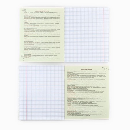Subject notebook A5, 48 liters on the paper clip “Bright. Geography »Twin Lac, UV Lak, Congrev-2