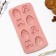 Silicone form for baking "Easter composition", 10.6 x 20.7 cm.
