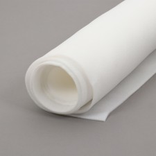 Foam rubber, 2 × 1 m, thickness 5 mm, 16 kg/m³, white