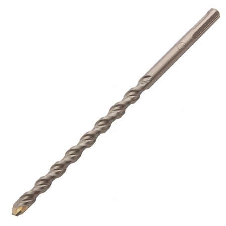 Denzel 705024 concrete boat, double spiral, three dust -breaking edges, 12 x 210 mm
