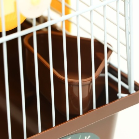 A cage for rodents "Pigger", equipped with a lock, 27 x 21 x 31 cm, brown-7