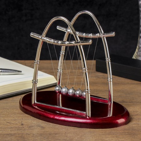 Pendulum "Technic balls" oval 18 x 11 x 14 cm-2